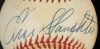 BASEBALL HALL OF FAME INDUCTEES SIGNED BASEBALL GROUP OF 38 - 13