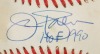 BASEBALL HALL OF FAME INDUCTEES SIGNED BASEBALL GROUP OF 38 - 18