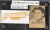 BASEBALL HOF CUT SIGNATURE GROUP of 29 - 18