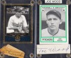 BASEBALL HOF CUT SIGNATURE GROUP of 29 - 21