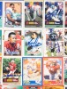 FOOTBALL AUTOGRAPHED CARD GROUP OF 90 - 6