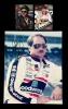 DALE EARNHARDT SIGNED PHOTOGRAPH WITH CARDS - JSA