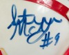 STEVE McNAIR SIGNED OILERS MINI HELMET - JSA - 3