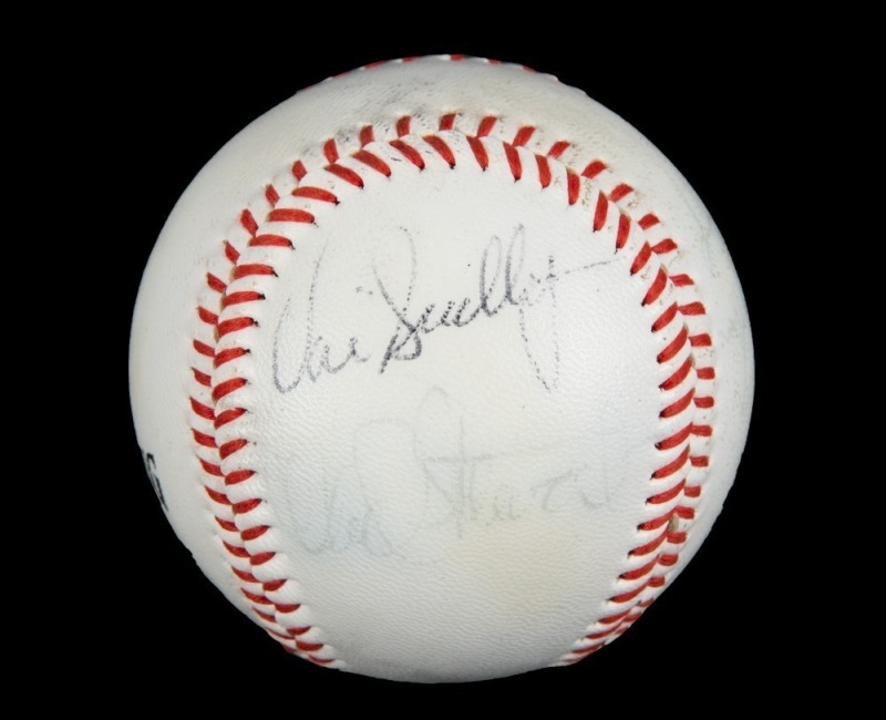 VIN SCULLY SIGNED BASEBALL - JSA