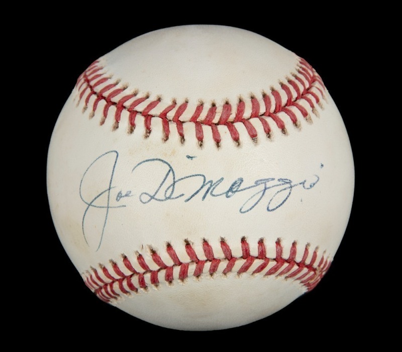 JOE DiMAGGIO SIGNED BASEBALL - JSA