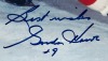 GORDIE HOWE SIGNED PHOTOGRAPH - JSA - 2