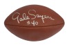 GALE SAYERS SIGNED FOOTBALL AND PHOTOGRAH - JSA