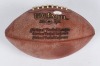 BART STARR SIGNED FOOTBALL - JSA - 2