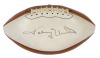 JOHNNY UNITAS SIGNED FOOTBALL - JSA