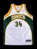 RAY ALLEN SIGNED SEATTLE SUPERSONICS JERSEY - JSA - 2