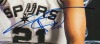 TiM DUNCAN SIGNED "ICEMAN 2000" IMAGE - PSA - 2