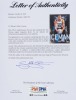 TiM DUNCAN SIGNED "ICEMAN 2000" IMAGE - PSA - 4