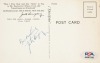 JACK DEMPSEY SIGNED POSTCARD - PSA