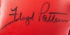 FLOYD PATTERSON SIGNED BOXING GLOVE - PSA - 3