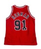 DENNIS RODMAN SIGNED CHICAGO BULLS JERSEY