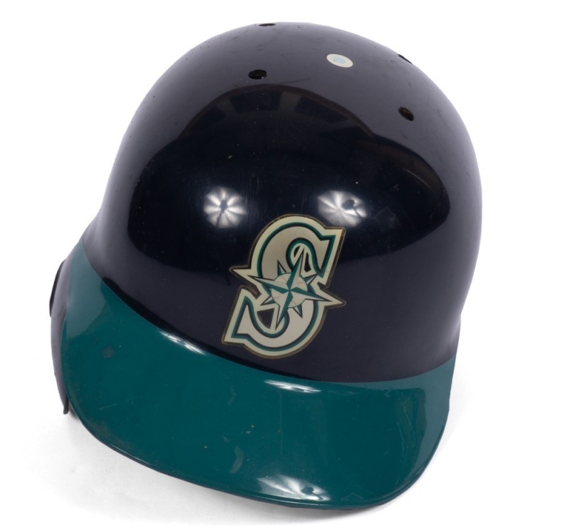 KEN GRIFFEY JR. 1999 SEATTLE MARINERS GAME USED BATTING HELMET