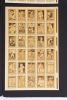 CRAMER BASEBALL LEGENDS UNCUT CARD SHEETS - 3