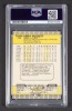 KIRBY PUCKETT SIGNED 1989 FLEER CARD # 124 - PSA - 2