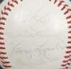 1965 PITTSBURGH PIRATES TEAM SIGNED BASEBALL W/ CLEMENTE - JSA - 5