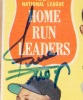 WILLIE MAYS SIGNED 1962 TOPPS HOME RUN LEADERS CARD #54 - PSA - 3