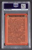 WILLIE MAYS SIGNED 1986 TOPPS TURN BACK THE CLOCK CARD #403 - PSA - 2