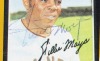 WILLIE MAYS SIGNED 1986 TOPPS TURN BACK THE CLOCK CARD #403 - PSA - 3