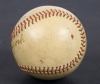 BABE RUTH SIGNED BASEBALL FROM MARV GUDAT COLLECTION - JSA - 5