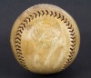 BABE RUTH 1932 WORLD SERIES SIGNED BASEBALL FROM MARV GUDAT COLLECTION - JSA - 6