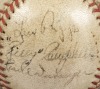 1935 FIRST MLB NIGHT GAME, GAME USED & SIGNED BASEBALL - 3