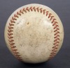 1935 FIRST MLB NIGHT GAME, GAME USED & SIGNED BASEBALL - 5