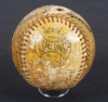 BABE RUTH, LOU GEHRIG, DIZZY DEAN & FRANK FRISCH SIGNED BASEBALL - 6