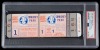 1959 WORLD SERIES GAME 1 FULL TICKET - KOUFAX FIRST WORLD SERIES GAME - PSA 5