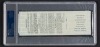 1965 WORLD SERIES GAME 5 FULL TICKET - PSA 4 - 2