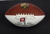 DEION SANDERS SIGNED NFL WHITE PANEL FOOTBALL - JSA - 2