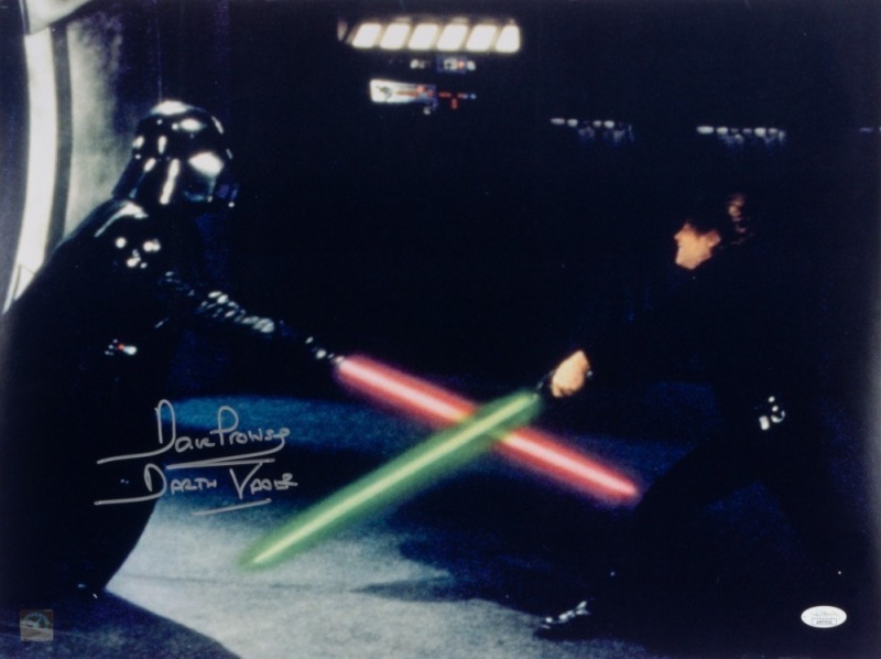 DAVID PROWSE "DARTH VADER" SIGNED STAR WARS PHOTOGRAPH - JSA