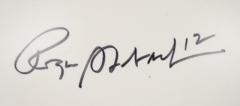 ROGER STAUBACH SIGNED FOOTBALL - JSA