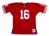 JOE MONTANA SIGNED SAN FRANCISCO 49ers 1989 THROWBACK JERSEY - JSA - 2