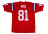 RANDY MOSS SIGNED 2009 NEW ENGLAND PATRIOTS JERSEY - JSA