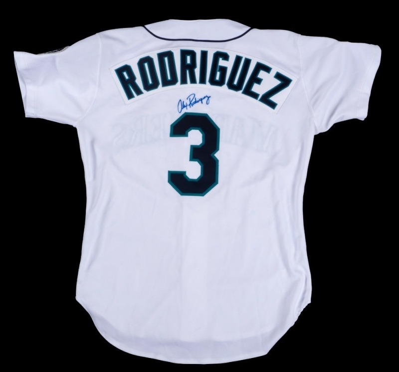 ALEX RODRIGUEZ SIGNED 1995 SEATTLE MARINERS JERSEY - JSA