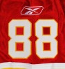 TONY GONZALEZ SIGNED KANSAS CITY CHIEFS JERSEY - JSA - 7