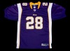 ADRIAN PETERSON SIGNED AND INSCRIBED MINNESOTA VIKINGS JERSEY - PSA - 2