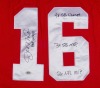 JOE MONTANA SIGNED AND MULTI-INSCRIBED SAN FRANCISCO 49ers 1989 THROWBACK JERSEY - PSA - 3