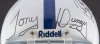 PEYTON MANNING, DWIGHT FREENEY & TONY DUNGY SIGNED INDIANAPOLIS COLTS TEAM-ISSUED HELMET - PSA - 4