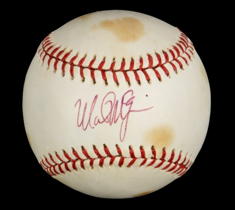 MARK McGWIRE SIGNED BASEBALL - JSA