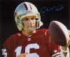 JOE MONTANA SIGNED 16 X 20 PHOTOGRAPH - PSA