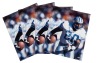 BARRY SANDERS SIGNED 16 X 20 DETROIT LIONS PHOTOGRAPHS GROUP OF FOUR - JSA