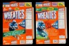 BARRY SANDERS SIGNED 1995 WHEATIES BOX PAIR - PSA