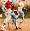 PHILADELPHIA PHILLIES 1979 SIGNED PHOTOGRAPHS DISPLAY OF NINE - PSA - 8