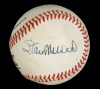 WILLIE MAYS & STAN MUSIAL SIGNED BASEBALL - JSA - 2