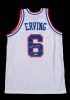 JULIUS ERVING SIGNED PHILADELPHIA 76ers JERSEY - PSA